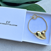 Abstract Heart Bracelet - thechristyfcollection