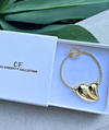 Abstract Heart Bracelet - thechristyfcollection