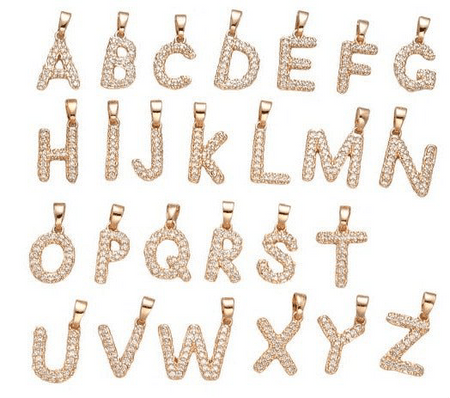 Letter Charms - thechristyfcollection