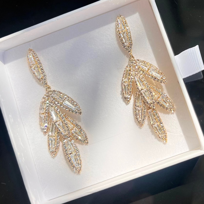 Diamond Chandelier Earrings