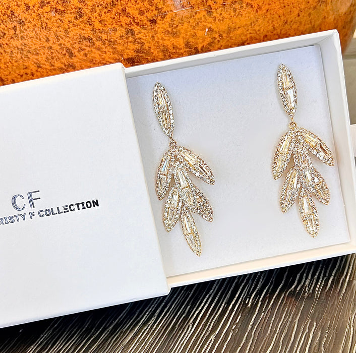 Diamond Chandelier Earrings