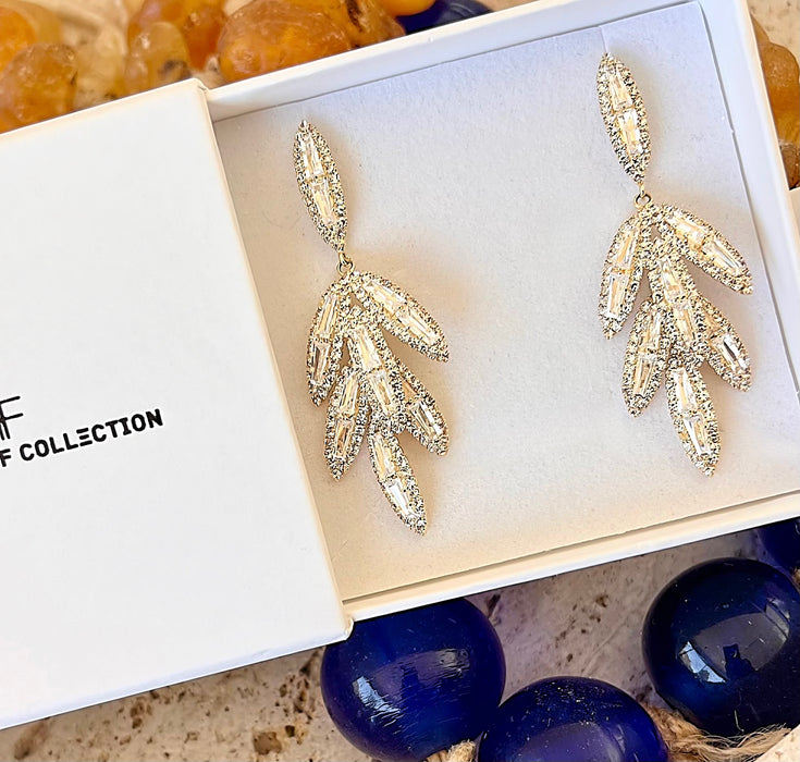 Diamond Chandelier Earrings