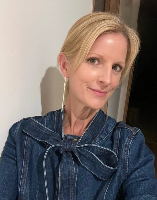 Diamond Tennis Earring Drops