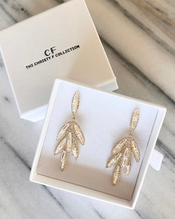 Diamond Chandelier Earrings