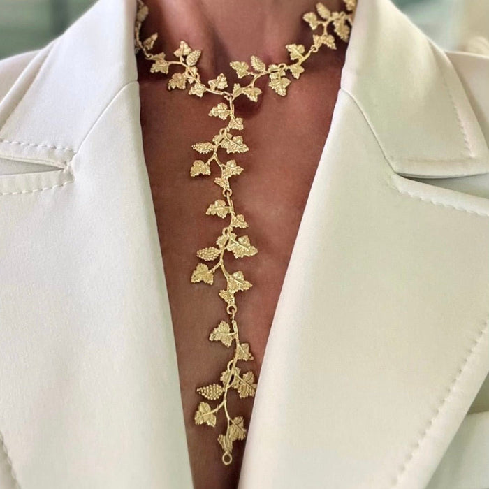 Falling Leaves Lariat - thechristyfcollection