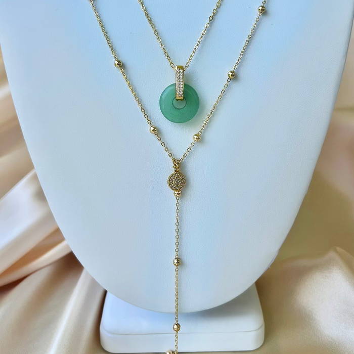 Jaded Diamond Pendant