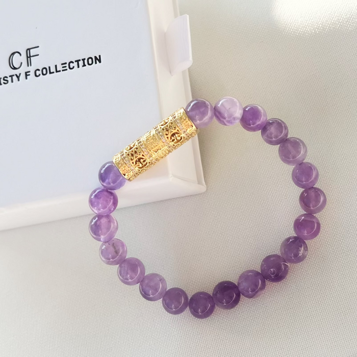 Amethyst Beaded Bliss