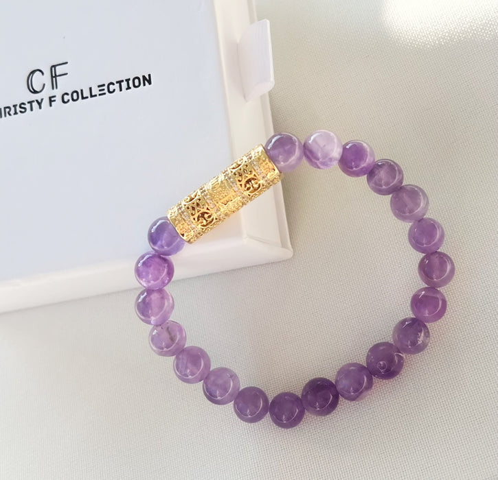 Amethyst Beaded Bliss