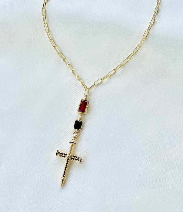 Gemstone Cross