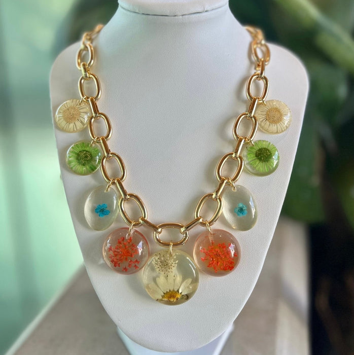 Wildflower in Bloom Necklace - thechristyfcollection