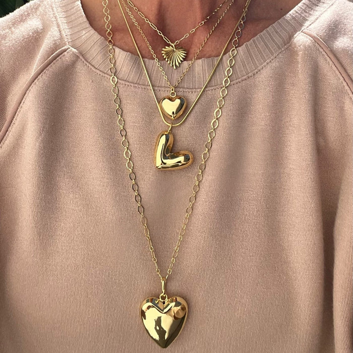 Radiant Heart Necklace - thechristyfcollection
