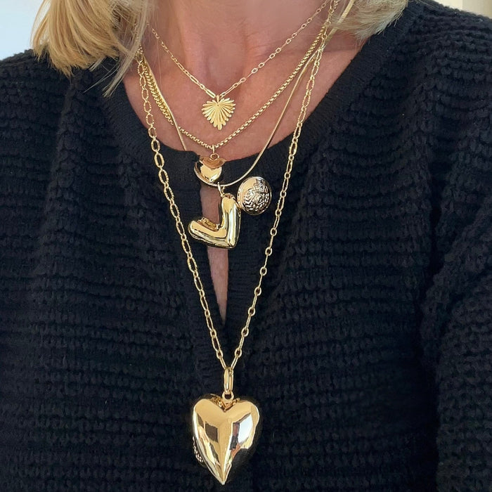 Radiant Heart Necklace - thechristyfcollection