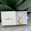Bold Puffy Heart Necklace - thechristyfcollection