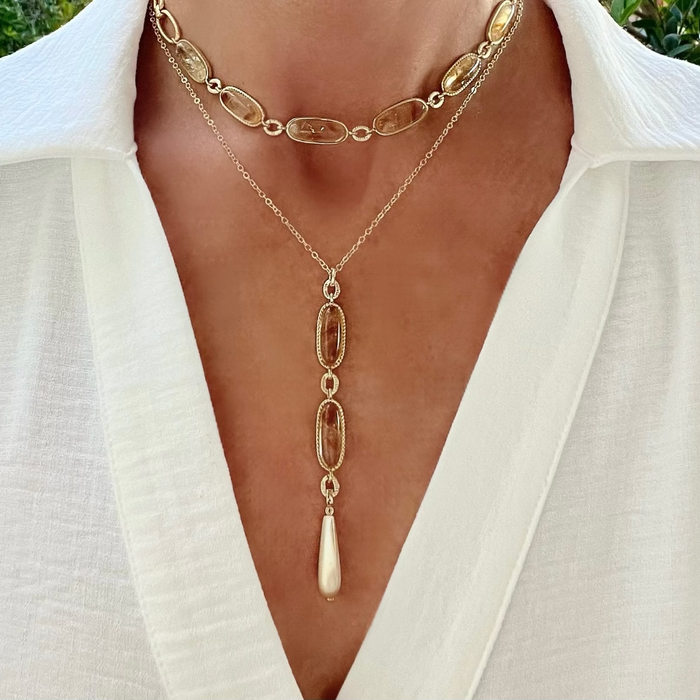 Citrine Gemstone Choker