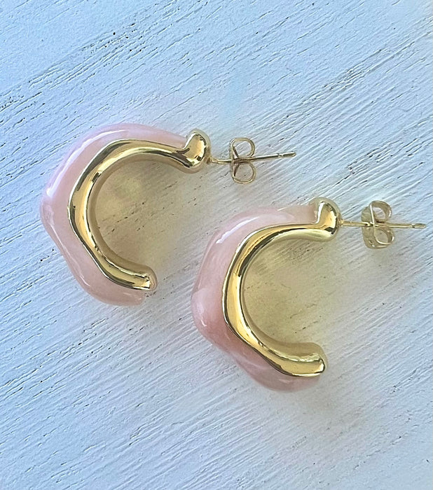 Wavy Vibe Hoops