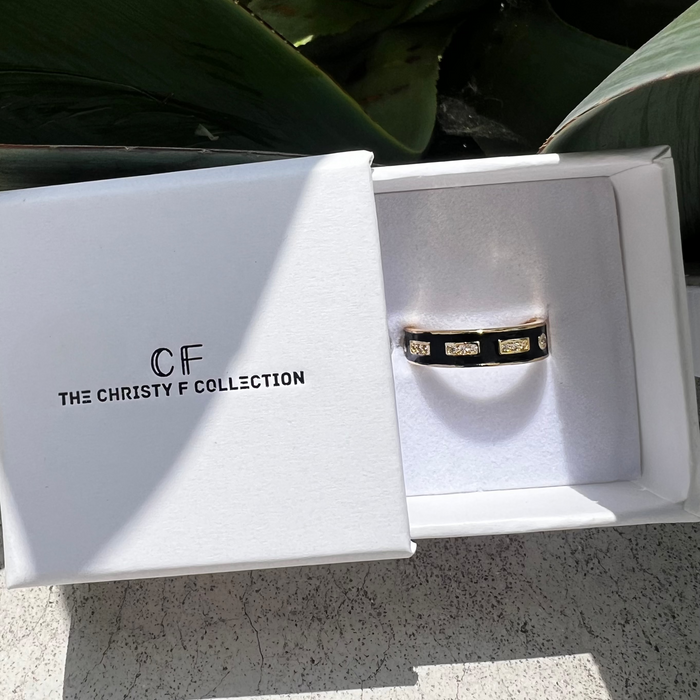 Enamel Band Ring