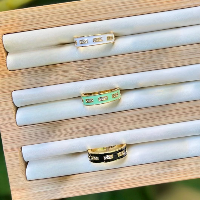 Enamel Band Ring