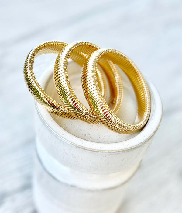 Gold Wrap Bangle