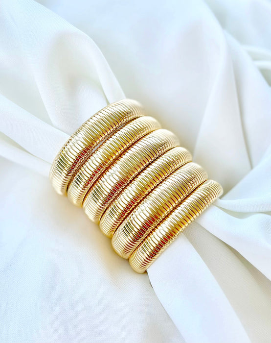 Gold Wrap Bangle