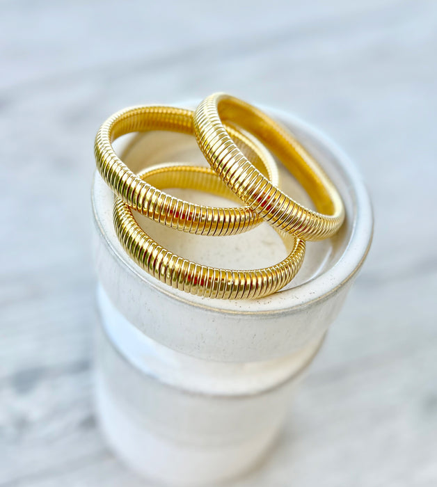 Gold Wrap Bangle