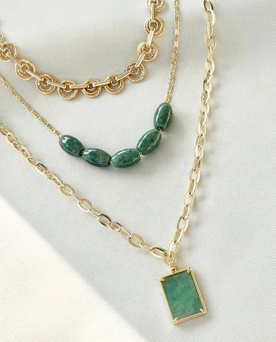 Emerald Stone Pendant