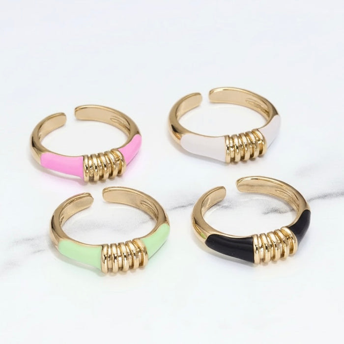 Color Pop Enamel Ring