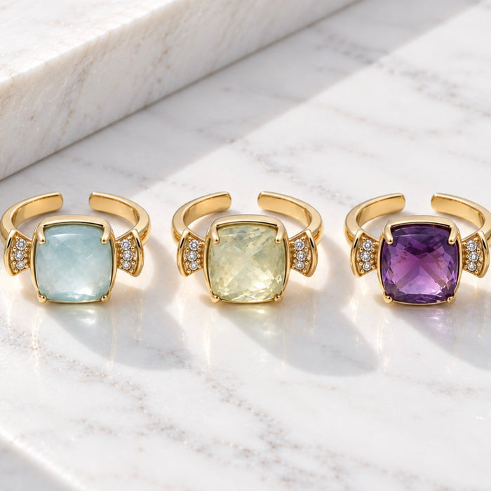 Gemstone Statement Ring