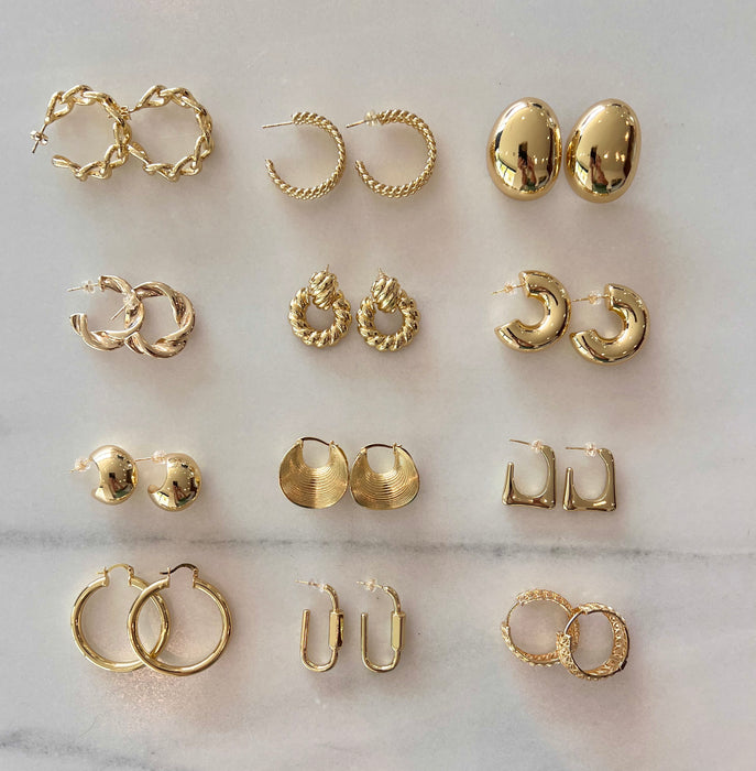 Bigger is Better Gold Studs