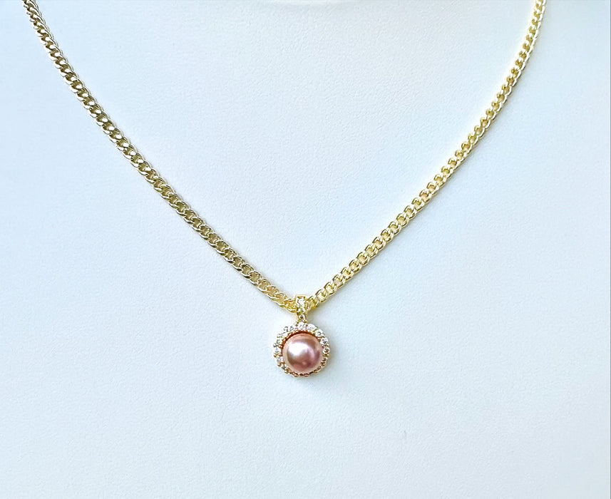 Pretty in Pink Pearl Drop Stack