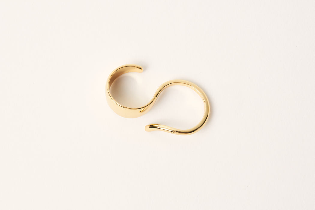 Geometric Double Finger Ring