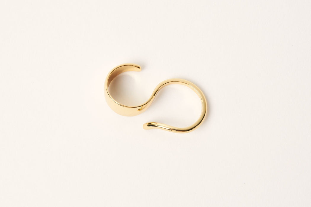 Geometric Double Finger Ring - thechristyfcollection