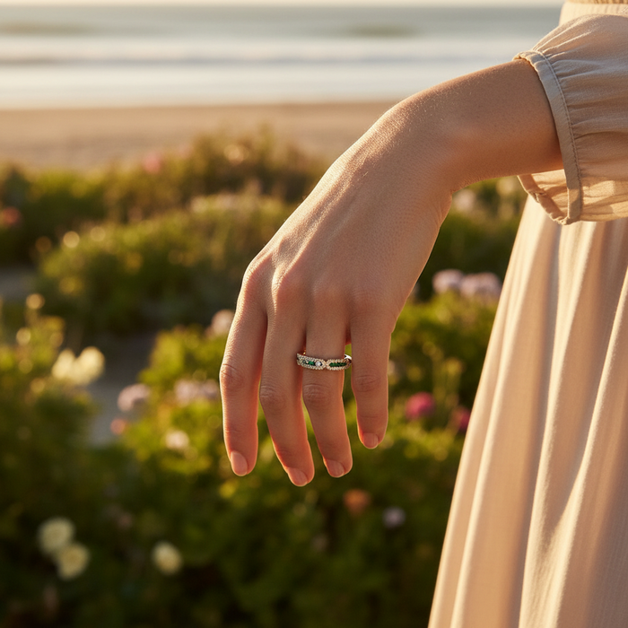 Diamond Gemstone Ring