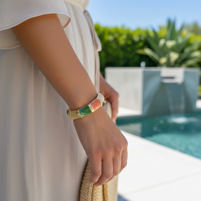 Color Block Bangle