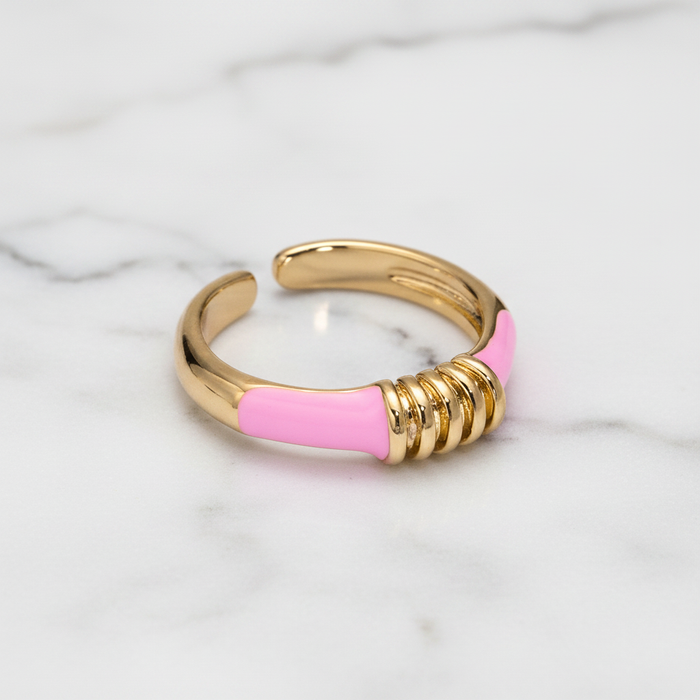 Color Pop Enamel Ring