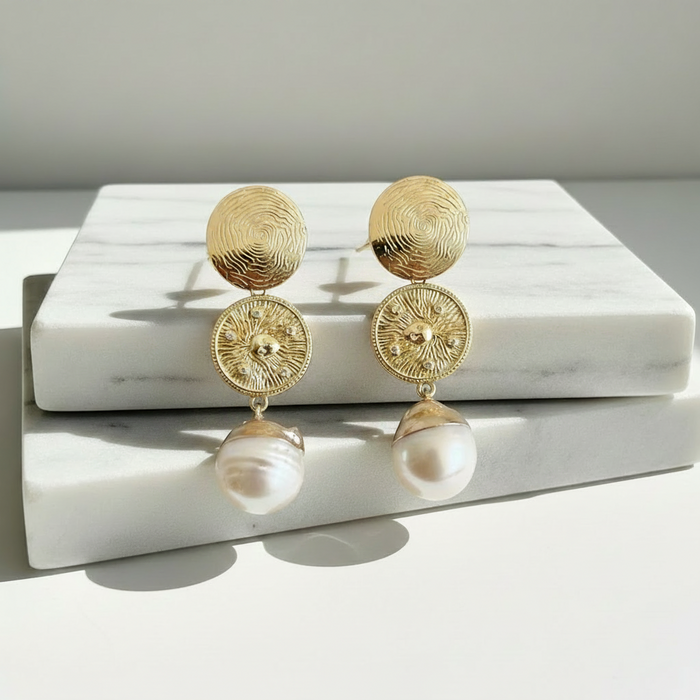Golden Pearl Drops