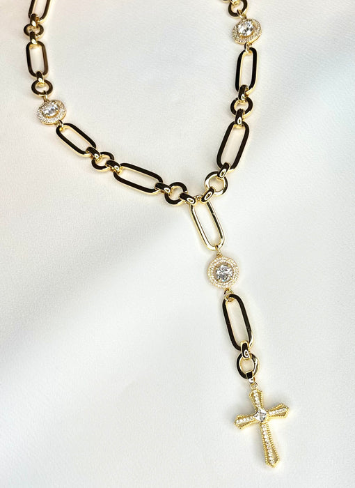 Golden Cross Necklace