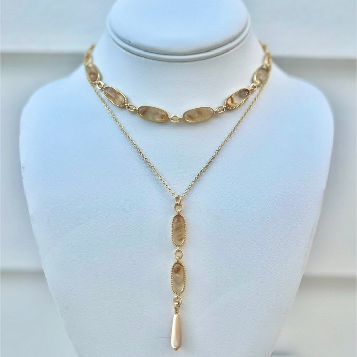 Citrine Gemstone Choker - thechristyfcollection