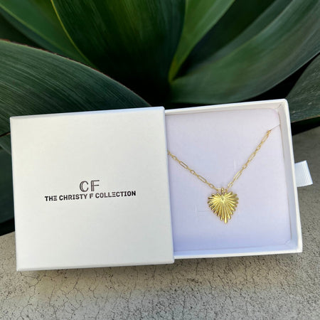 Radiant Heart Necklace - thechristyfcollection