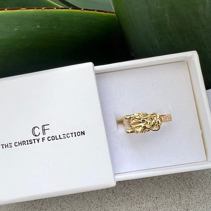 Mahjong Dragon Ring