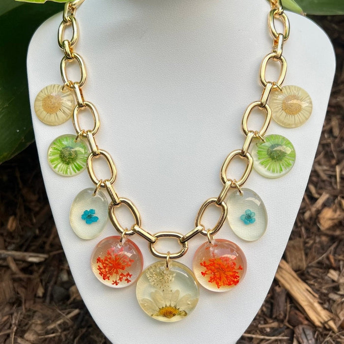 Wildflower in Bloom Necklace - thechristyfcollection