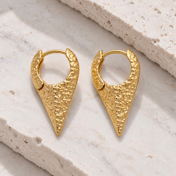 Molten Spiked Earrings