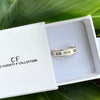 Enamel Band Ring - thechristyfcollection