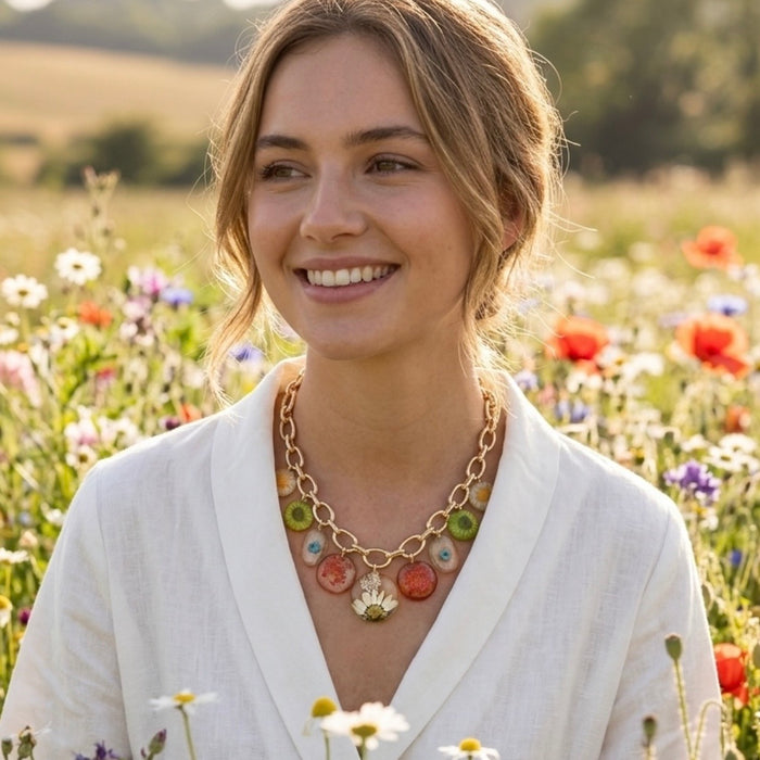 Wildflower in Bloom Necklace