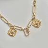 Chunky Colored Charms Necklace - thechristyfcollection
