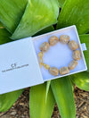 Earthy Ceramic Beaded Bracelet - thechristyfcollection