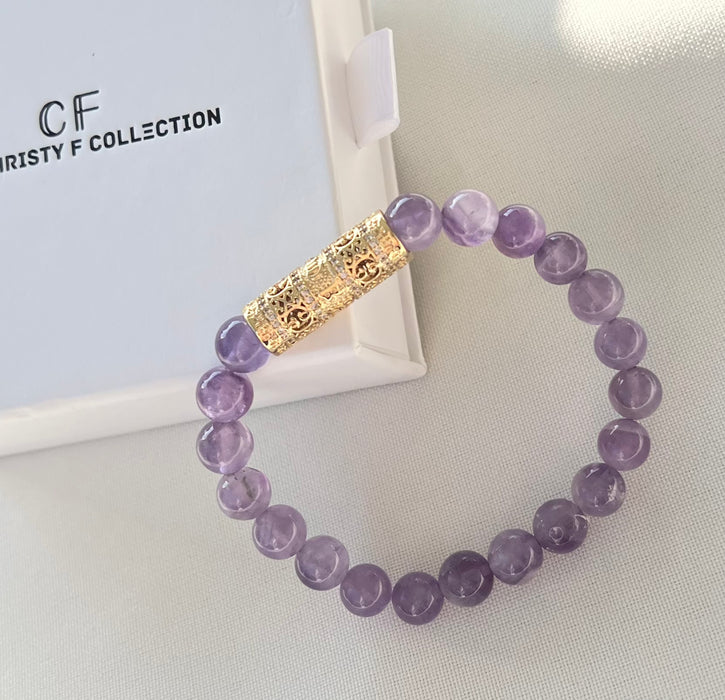 Amethyst Beaded Bliss