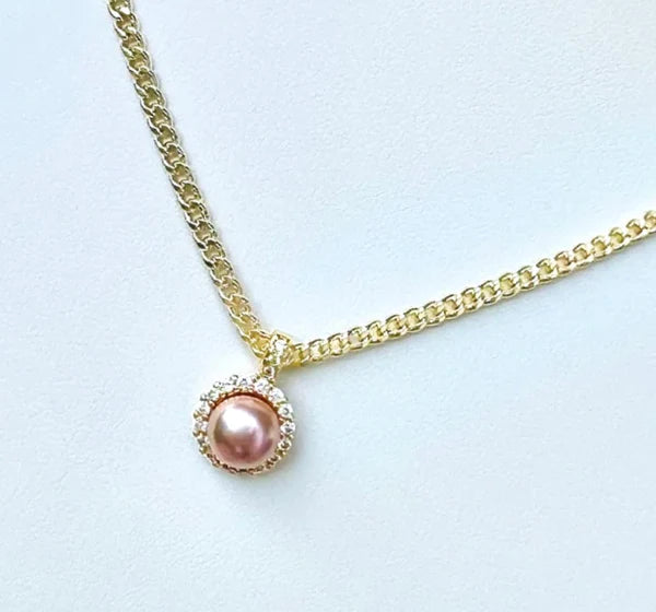 Pretty in Pink Pearl Drop Stack