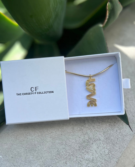 Love Letters Necklace - thechristyfcollection