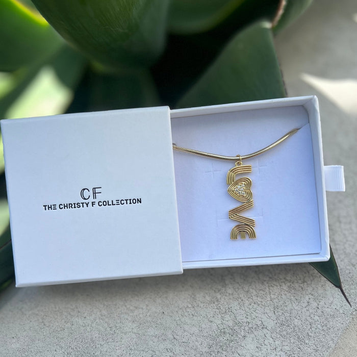 Love Letters Necklace - thechristyfcollection