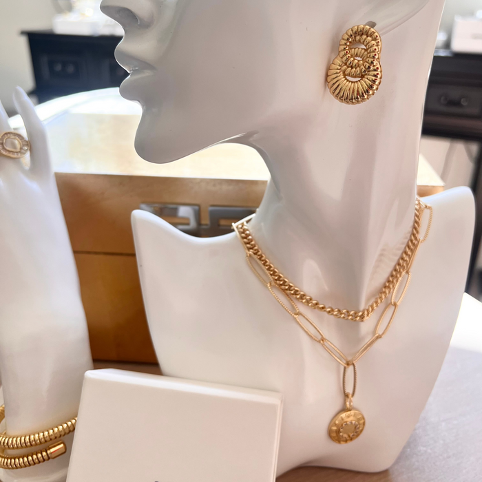 Concentric Circle Earrings